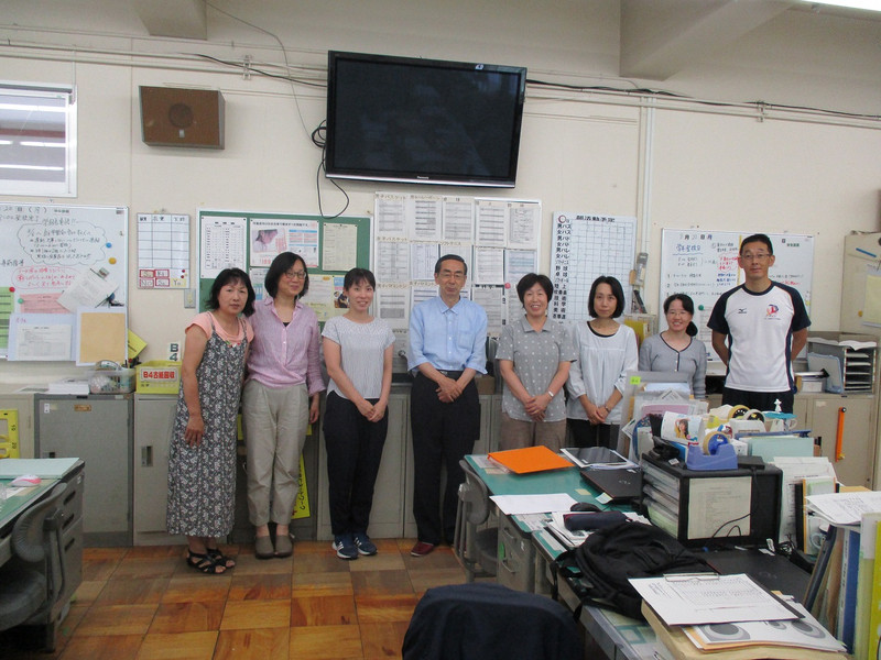 進明中Web Green ようこそ進明中学校へ！